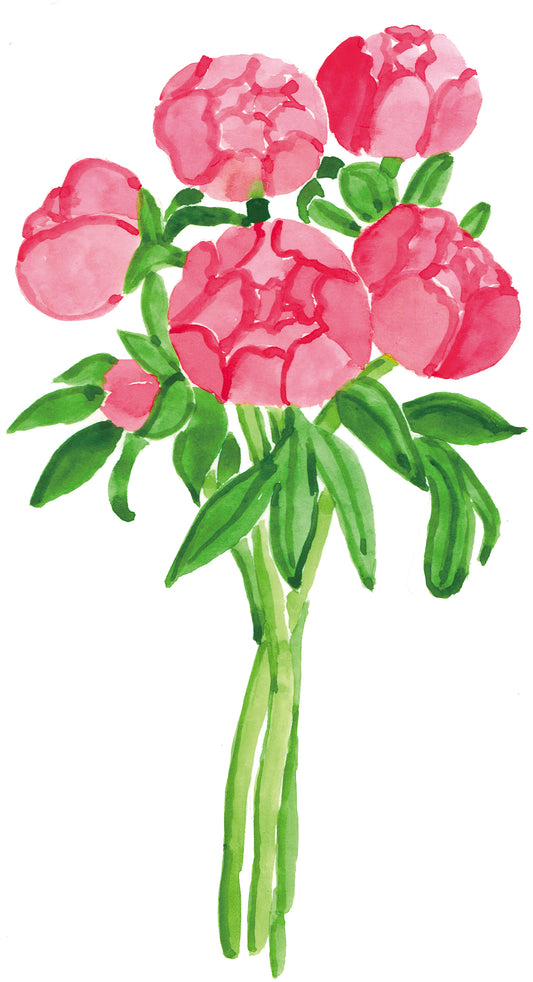 花束_芍薬